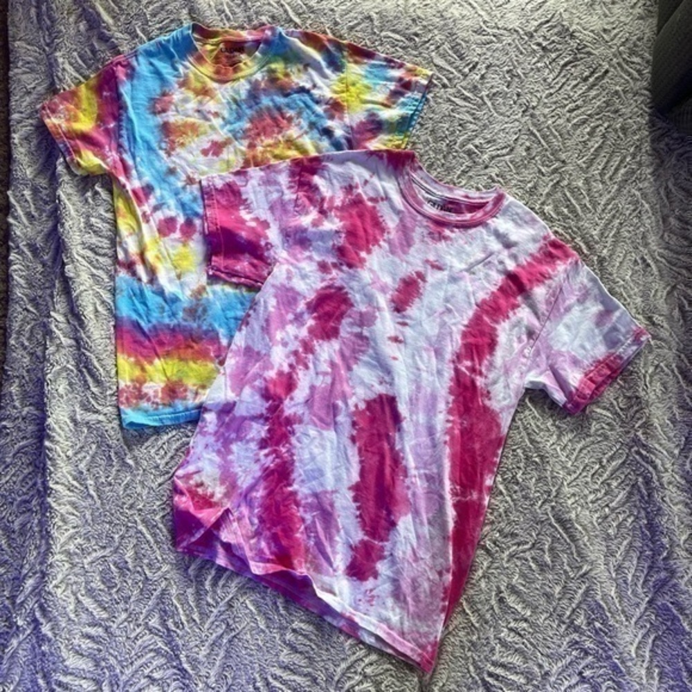 Hand tie-dye tshirt bundle